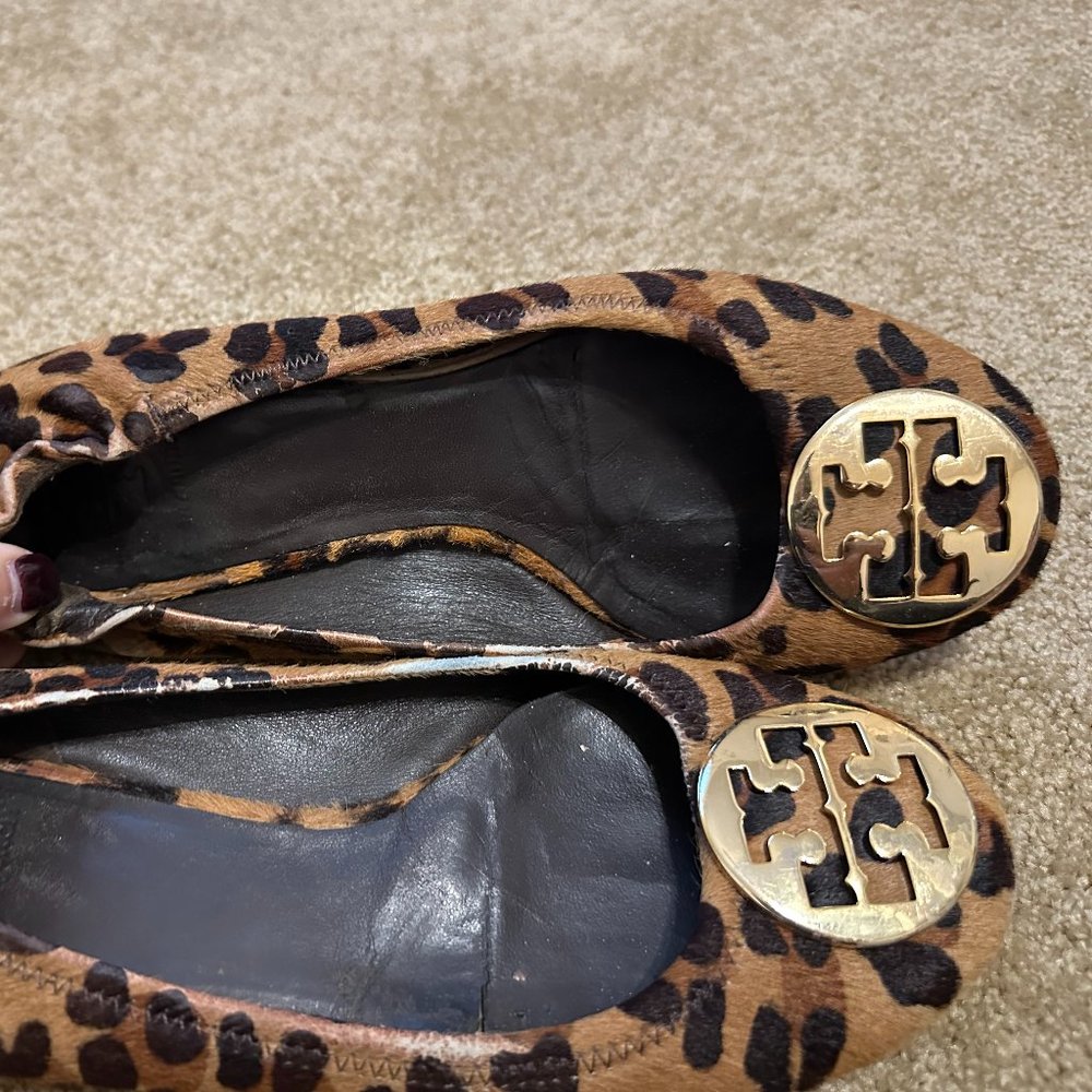 Tory Burch Leopard Flats